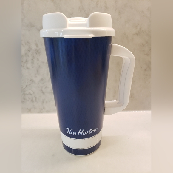 Brand new 2019 Tim Hortons Toronto Maple Leafs Plastic travel mug - Picture 2 of 5